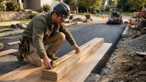 how to hire a flooring and driveway contractor