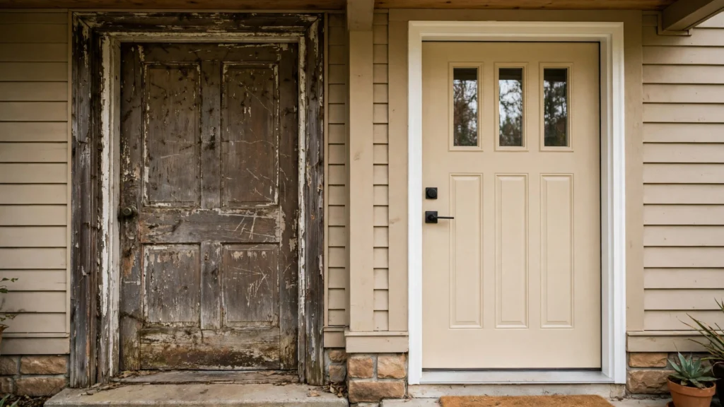 signs you need to replace your front door